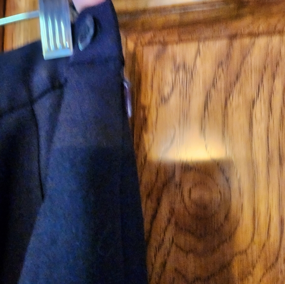 Talbots 2 Piece Deep Purple Wool Pants Suit (Jacket Size P8 Pants Size 8) - Picture 7 of 8